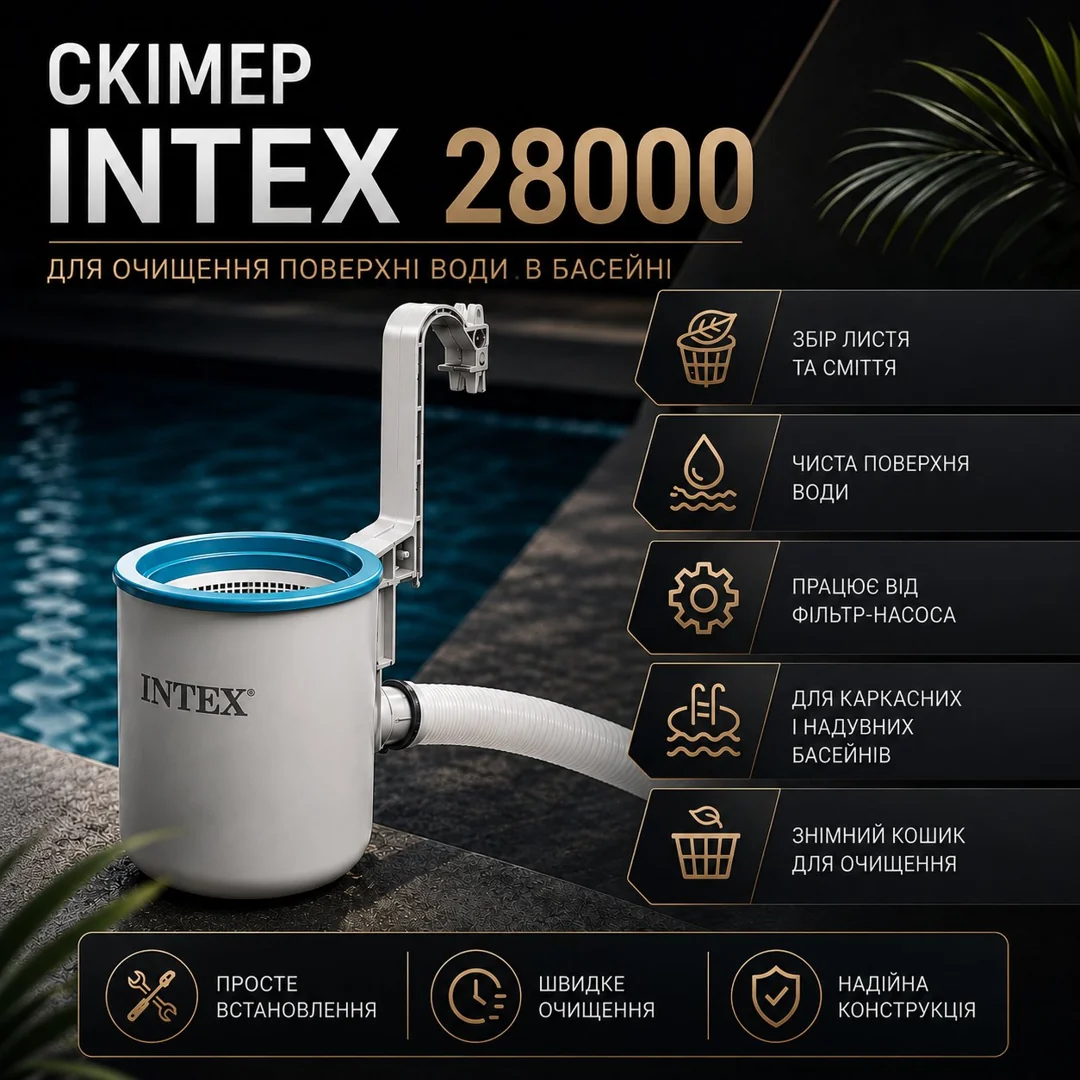 Скімер INTEX 28000 для басейну